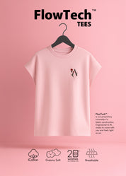 Embroidered Boxy Muscle Tee