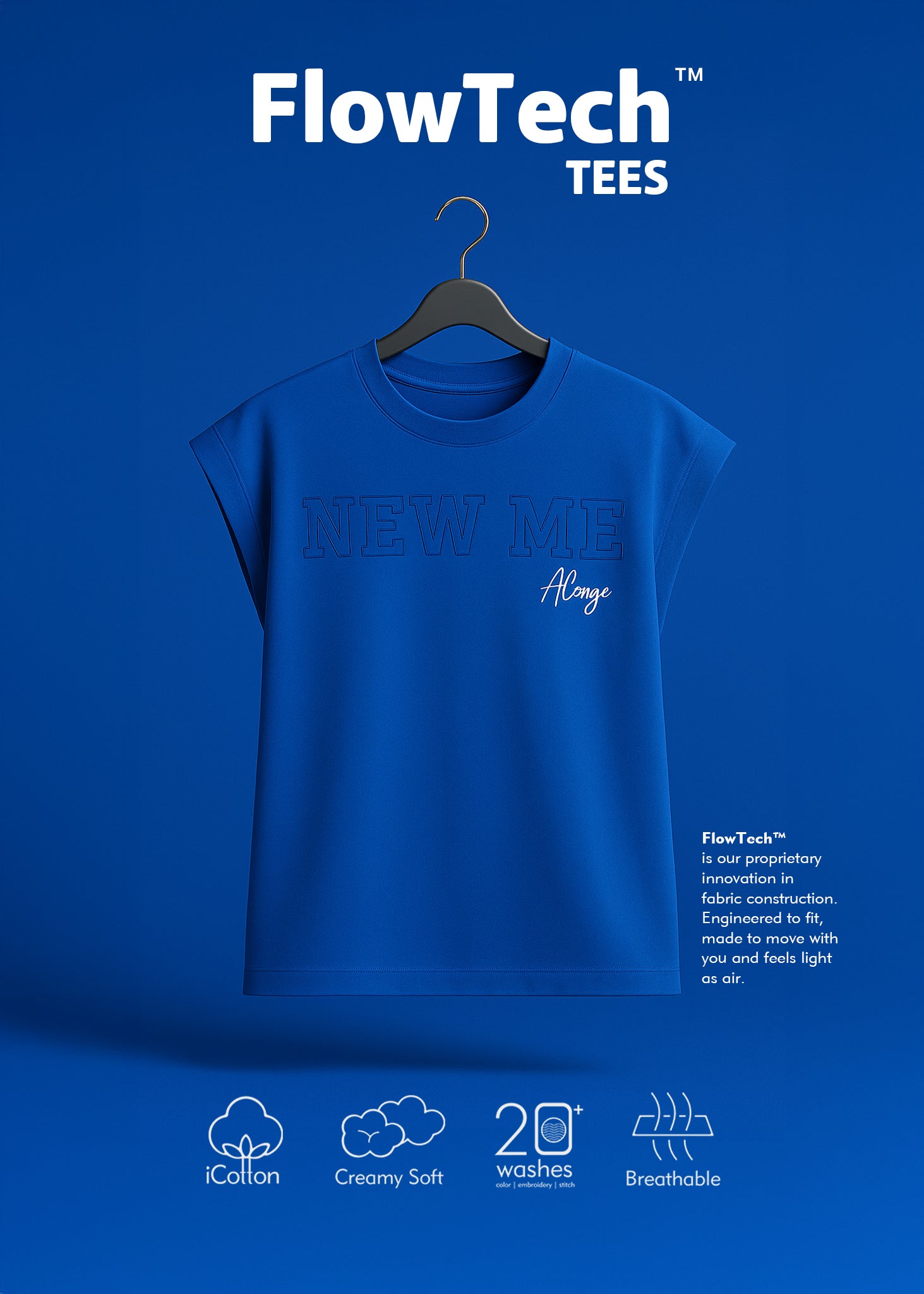New Me Boxy Muscle Tee