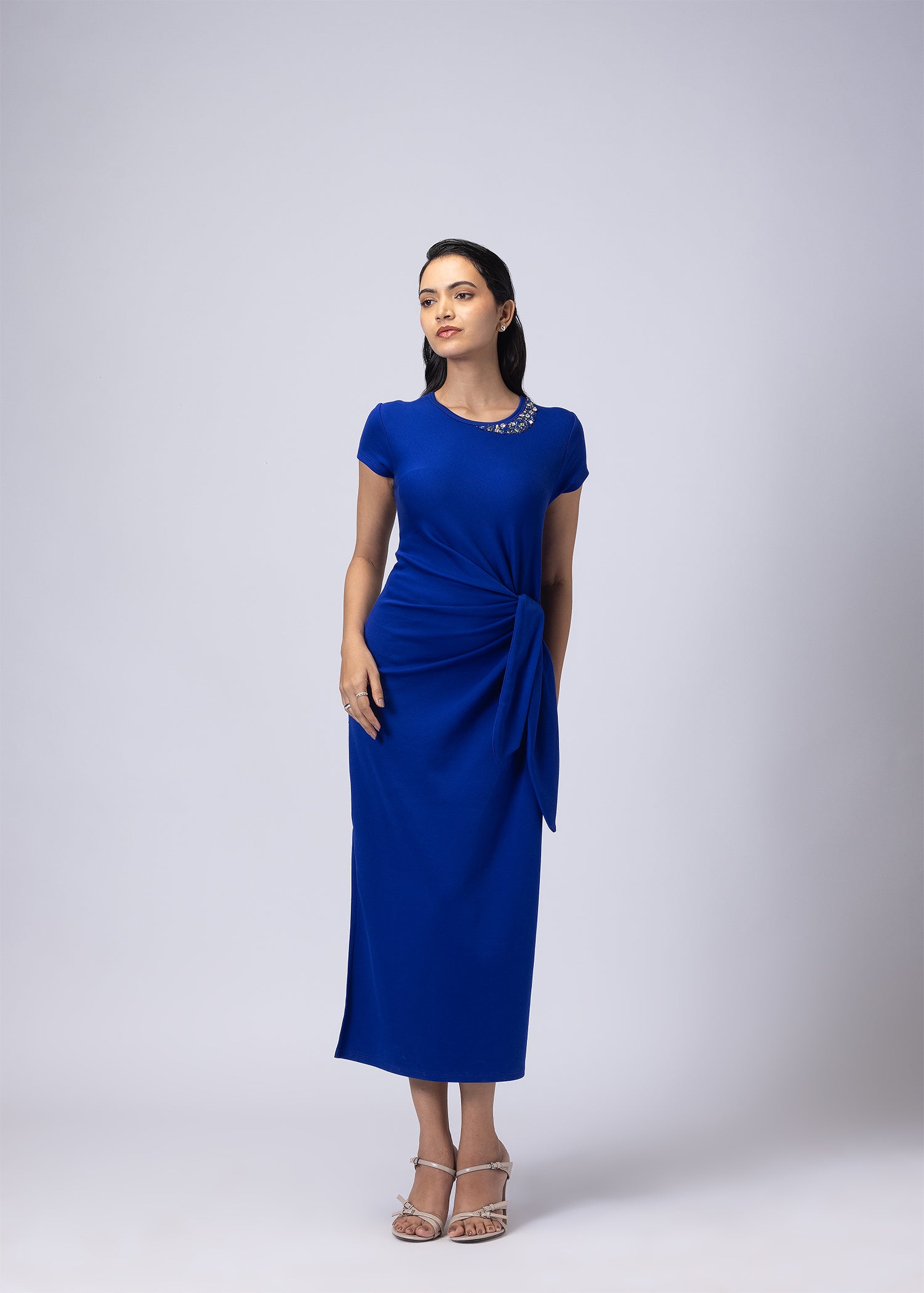 Eye Catcher Drape Dress