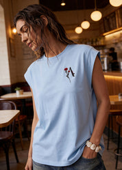 iCotton Oversized Muscle Tee