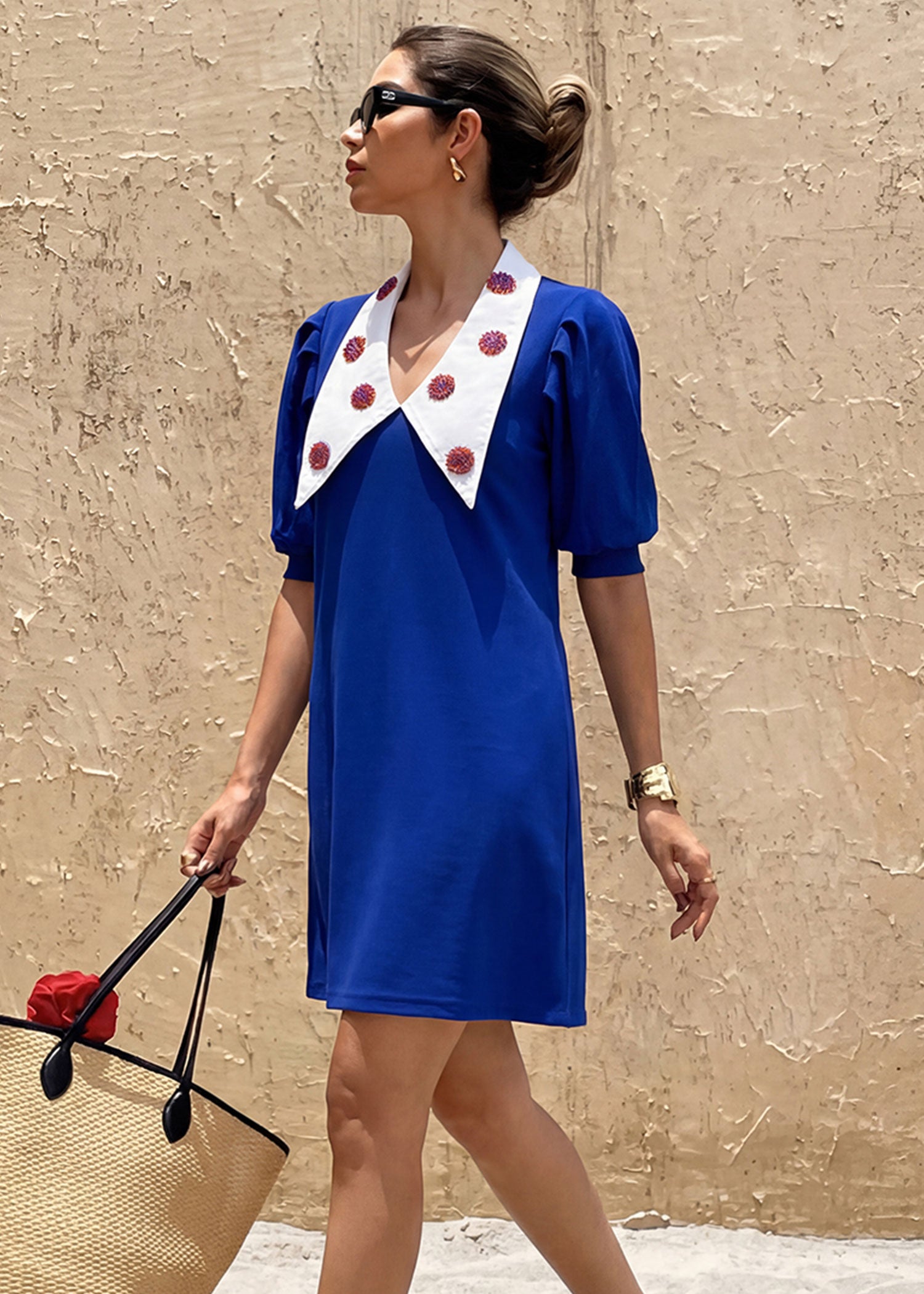 Easy Go iCotton Collar Dress