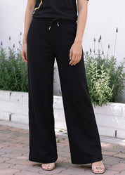 iCotton Signature Terry Wide Leg Pants