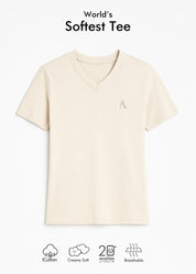 ALONGE Cloud Soft Vee Neck Tee