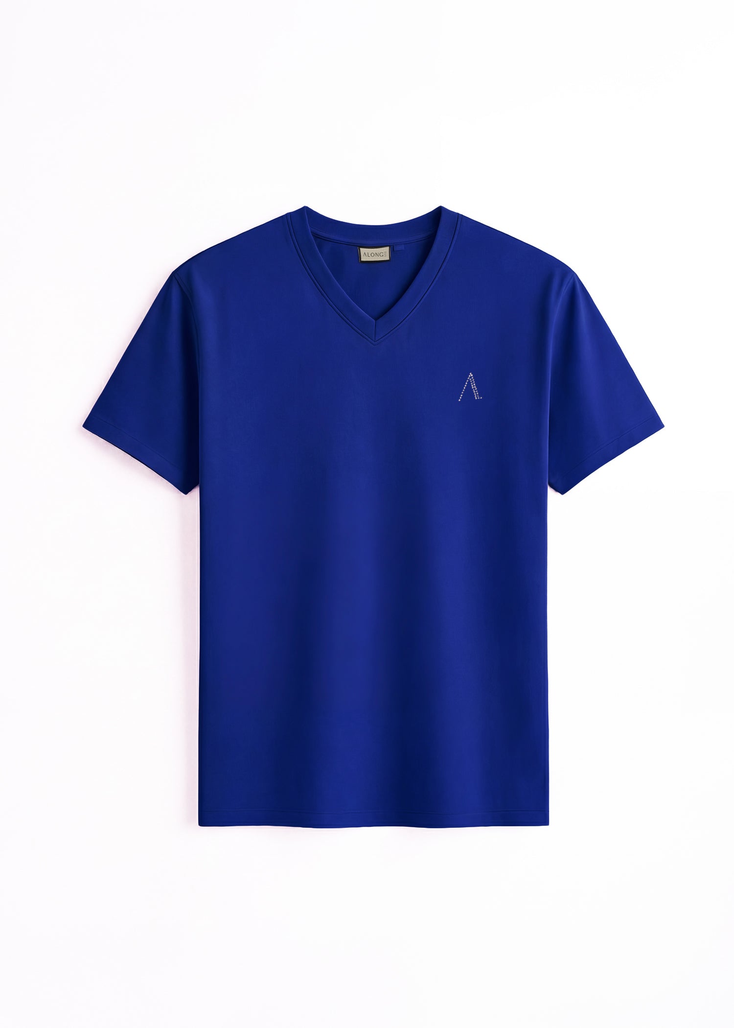 iCotton Signature Vee Neck Tee