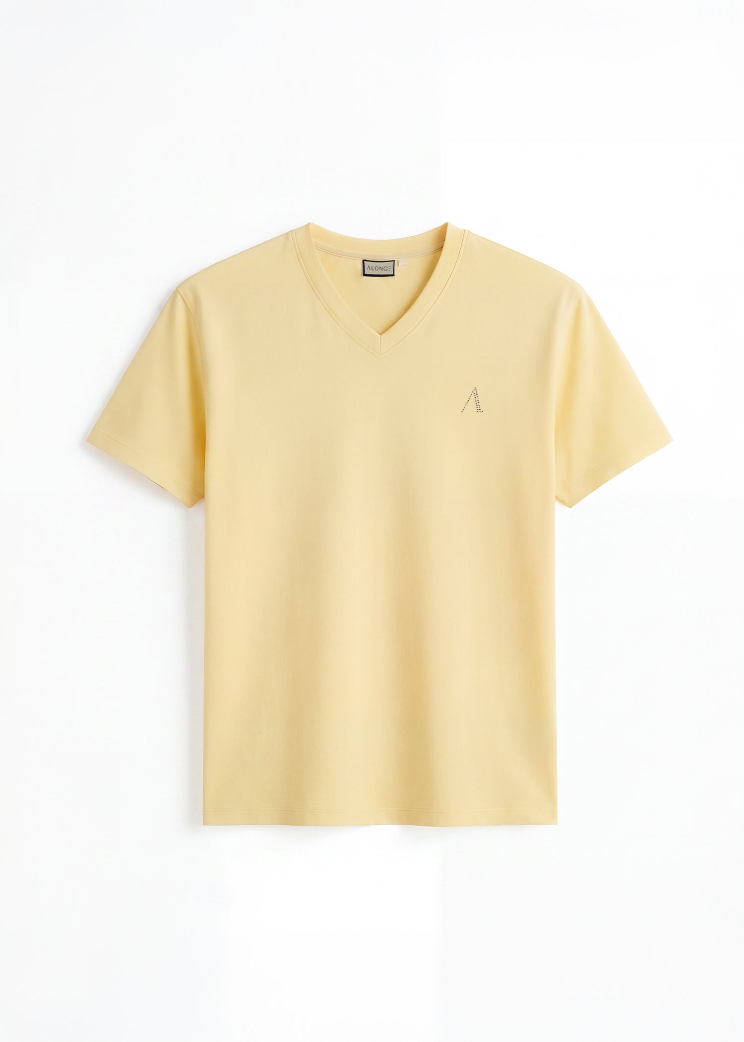 iCotton Signature Vee Neck Tee