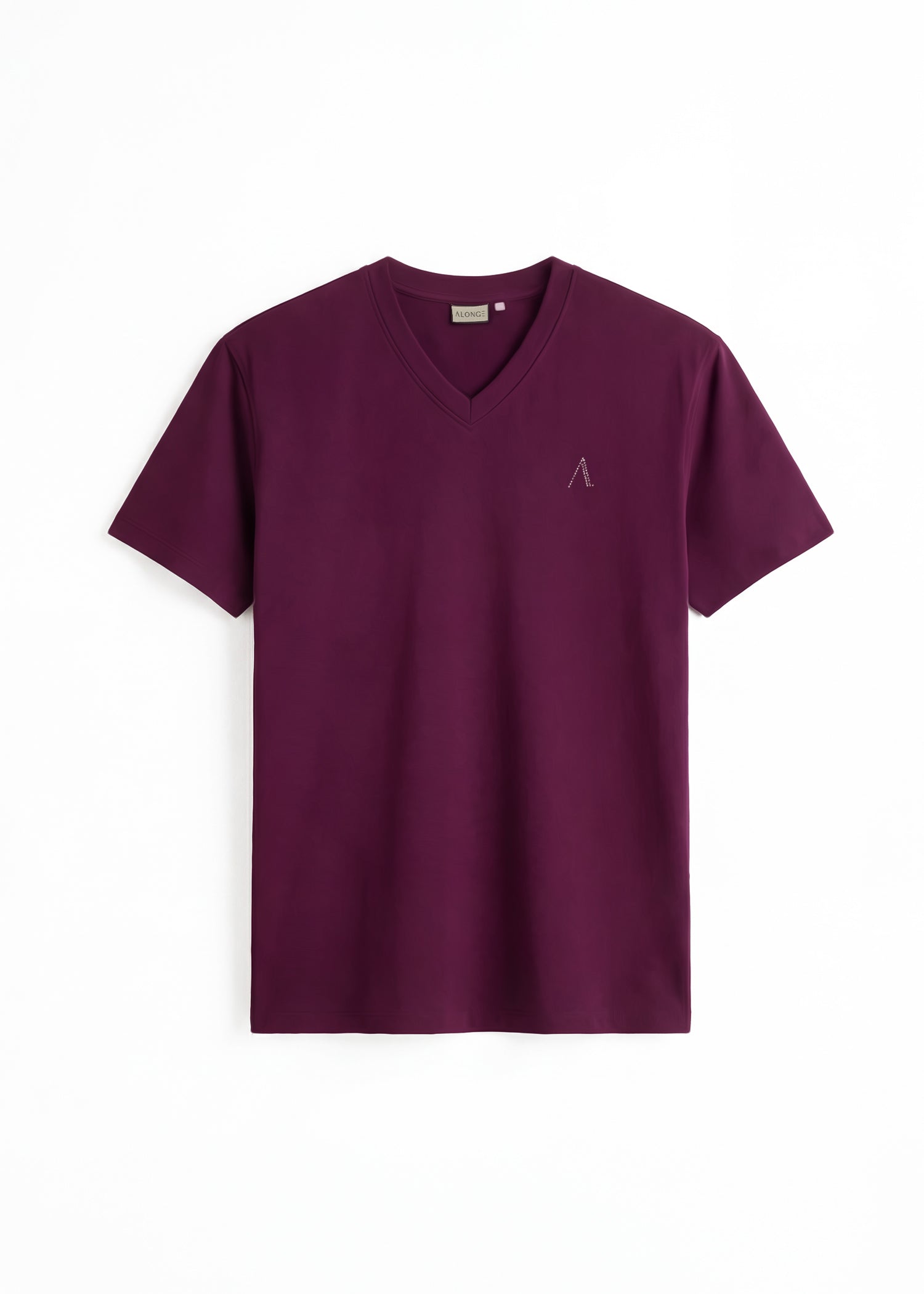 iCotton Signature Vee Neck Tee