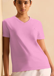 Cloud Soft Vee Neck Tee