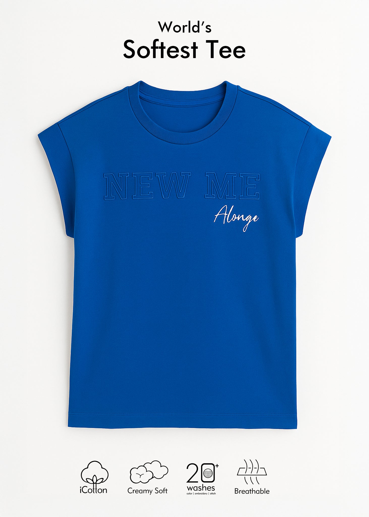 New Me Boxy Muscle Tee