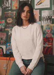 Crafted Floral iCotton Sweatshirt