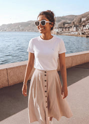 iCotton Signature Crew Neck Tee