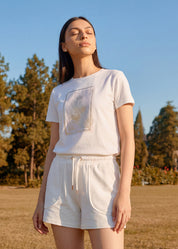 iCotton Foil Graphic Tee