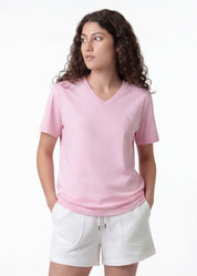 iCotton Signature Vee Neck Tee