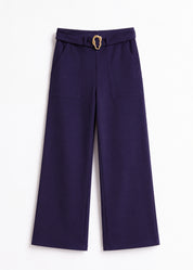 Belted Wide Leg Pants