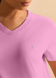 Cloud Soft Vee Neck Tee