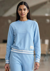 Yarn Dyed Rib iCotton Sweatshirt