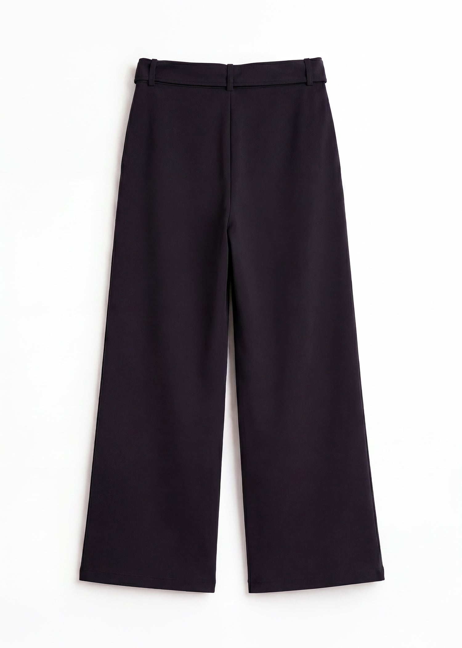 Belted Wide Leg Pants