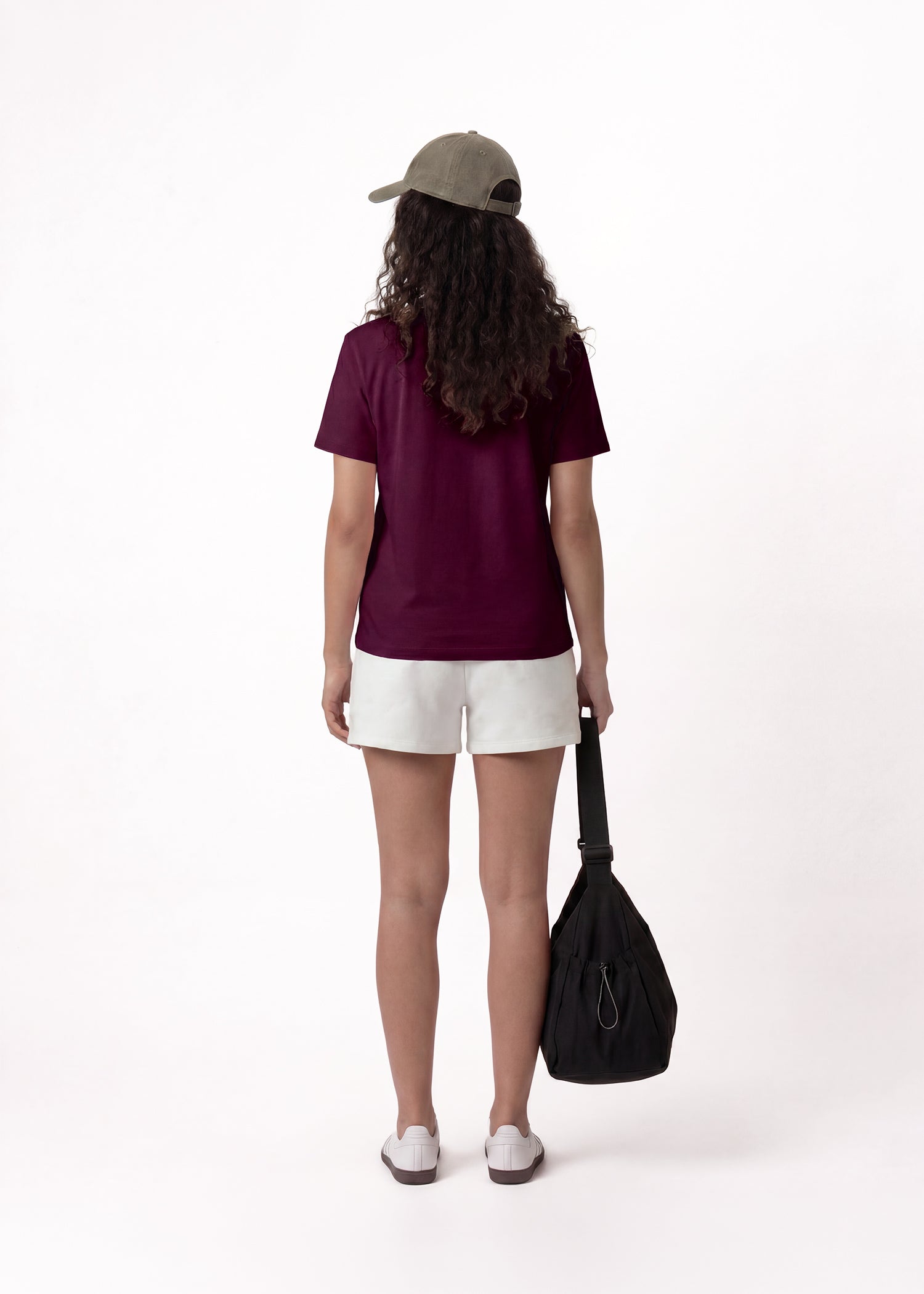 iCotton Signature Vee Neck Tee