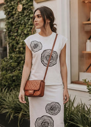 iCotton Woodprint Oversized Muscle Tee