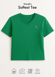 Cloud Soft Vee Neck Tee