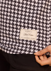 Soft Houndstooth Tee