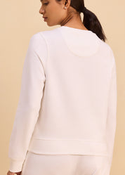 Crafted Floral Sweatshirt
