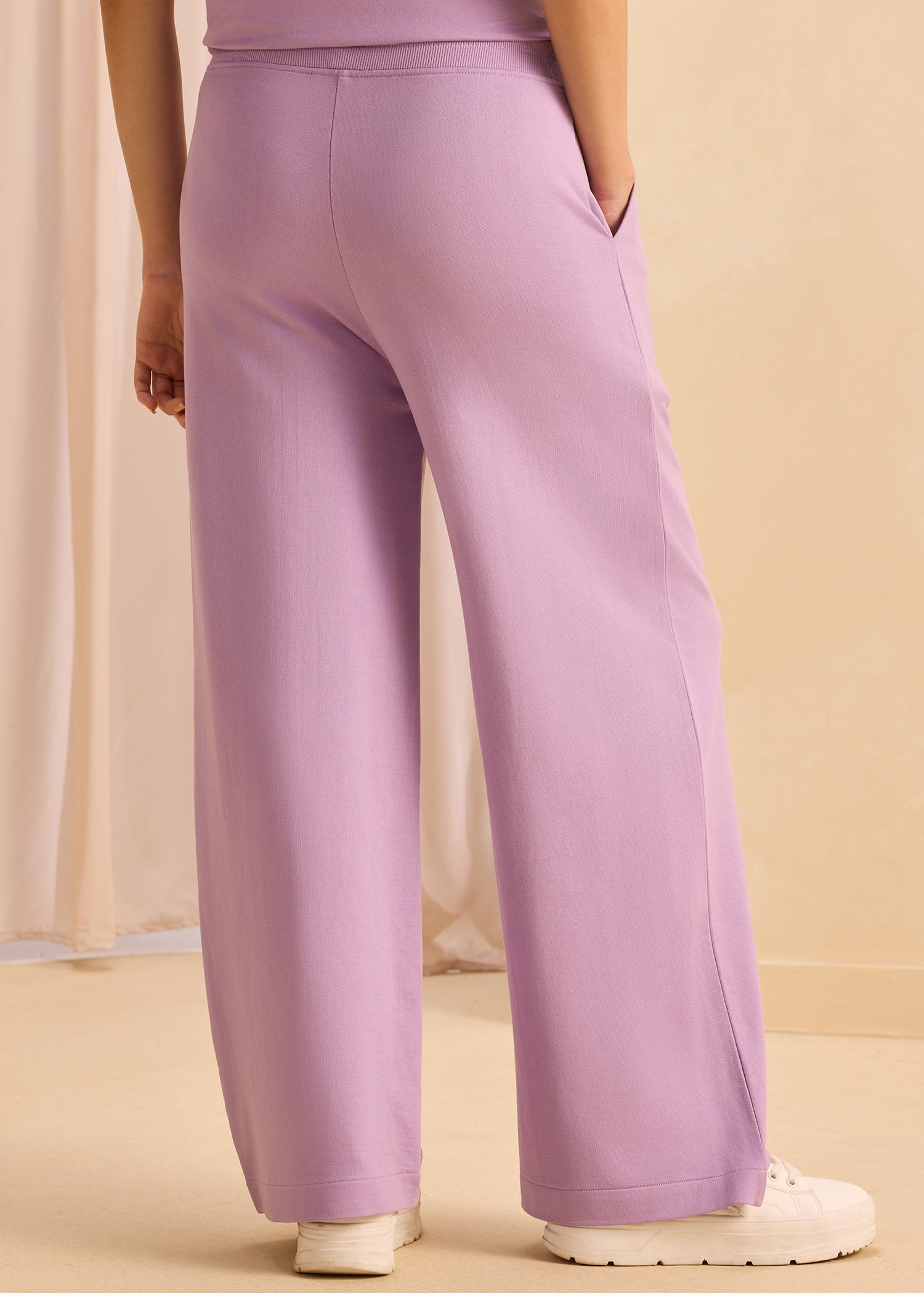 Signature Terry Wide Leg Pants