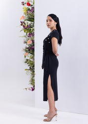 Eye Catcher Drape Dress