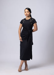 Eye Catcher Drape Dress