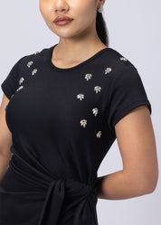 Eye Catcher Drape Dress