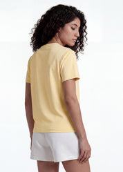 iCotton Signature Vee Neck Tee