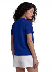 iCotton Signature Vee Neck Tee