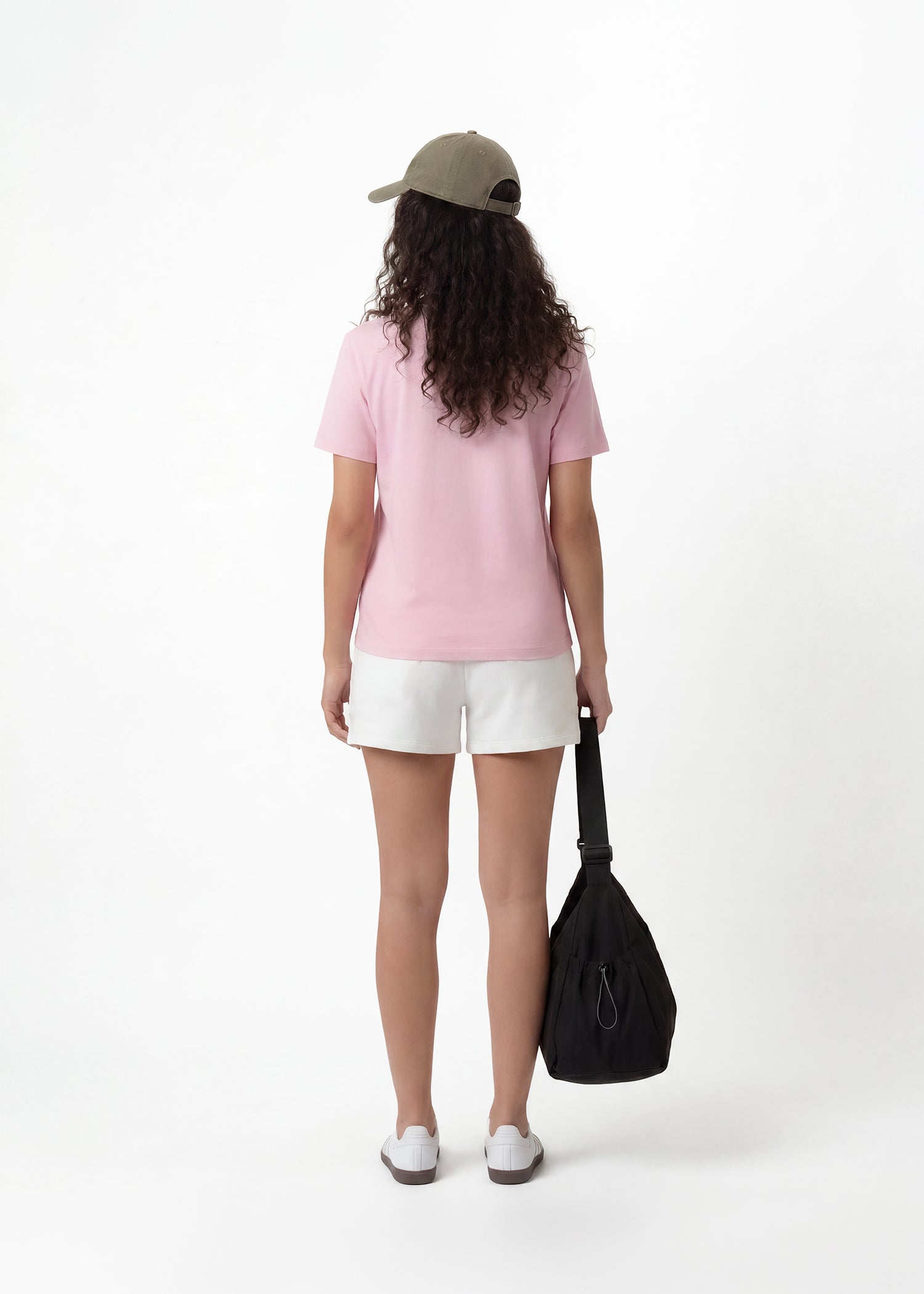 iCotton Signature Vee Neck Tee