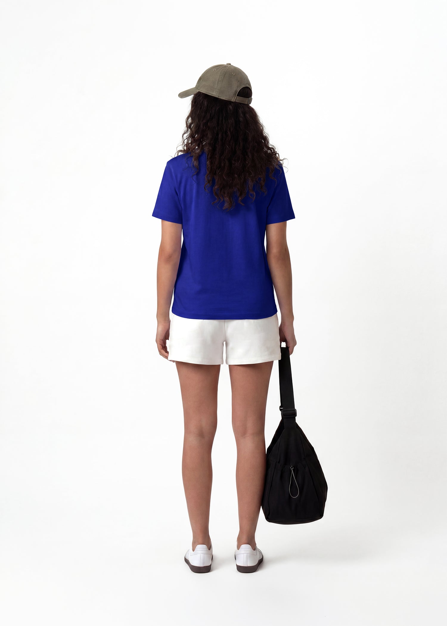 iCotton Signature Vee Neck Tee