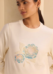 Showstopper Sweatshirt + Elevated Rhinestone Tapered Pants
