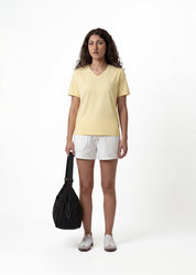 iCotton Signature Vee Neck Tee