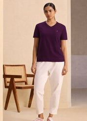 Cloud Soft Vee Neck Tee