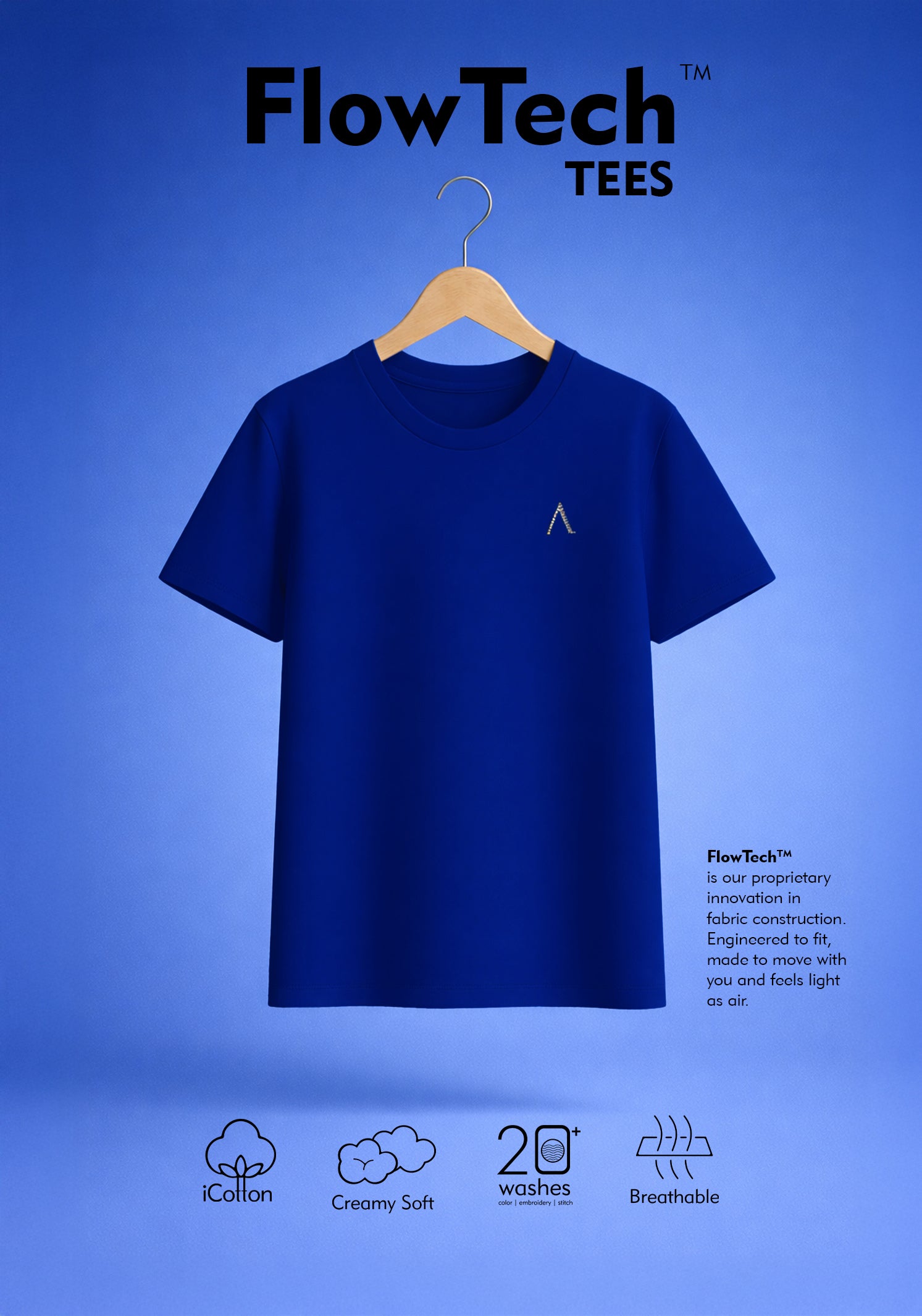 iCotton Signature Crew Neck Tee