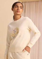 Showstopper Sweatshirt + Elevated Rhinestone Tapered Pants