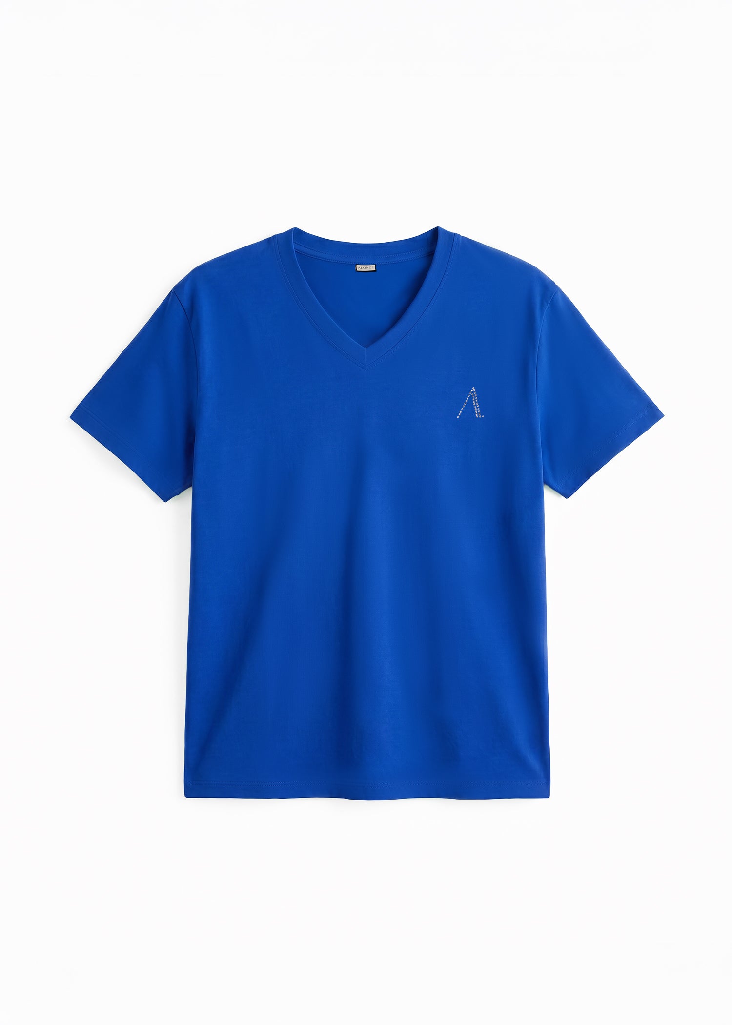 iCotton Signature Vee Neck Tee
