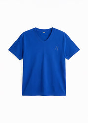 iCotton Signature Vee Neck Tee